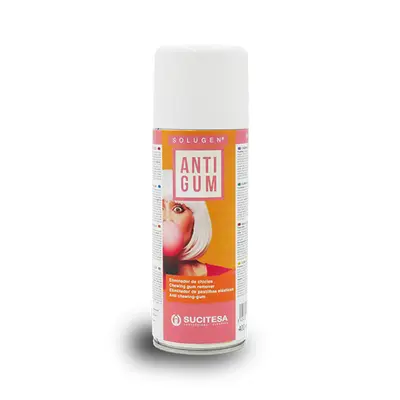 SOLUGEN ANTIGUM ефикасно замразява и отстранява залепнали дъвки, лепила и упорити лепкави отпечатъци от повърхностите.
Специалната му аерозолна формула е напълно безопасна за текстилни подове и не променя качеството или цвета на влакната.