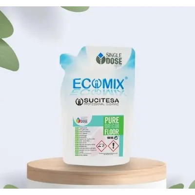 ECOMIX PURE APPLE FLOOR е висококонцентриран препарат за почистване на всякакви видове подове в професионални обекти.
Продуктът е част от системата ECOMIX и се разрежда прецизно чрез оборудване EASYMIX или под формата на удобни еднократни монодози.