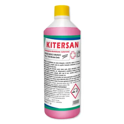 Професионалният концентриран препарат KITERSAN осигурява отлично почистване и хигиенизация на всички видове водоустойчиви подове и повърхности.